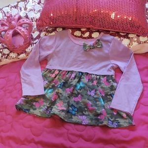 🍒3 for $25 - Little Girl's Peplum Top